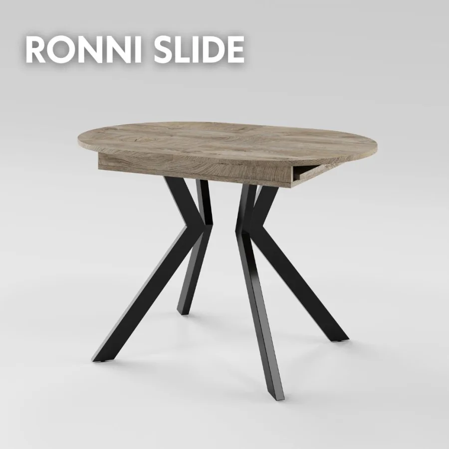 Стіл Ronni slide 1100(1500)x750x750 — фото 5